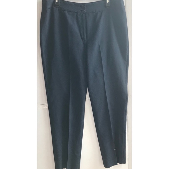 Jones New York Navy and white  pinstripe size 14 - Picture 2 of 8